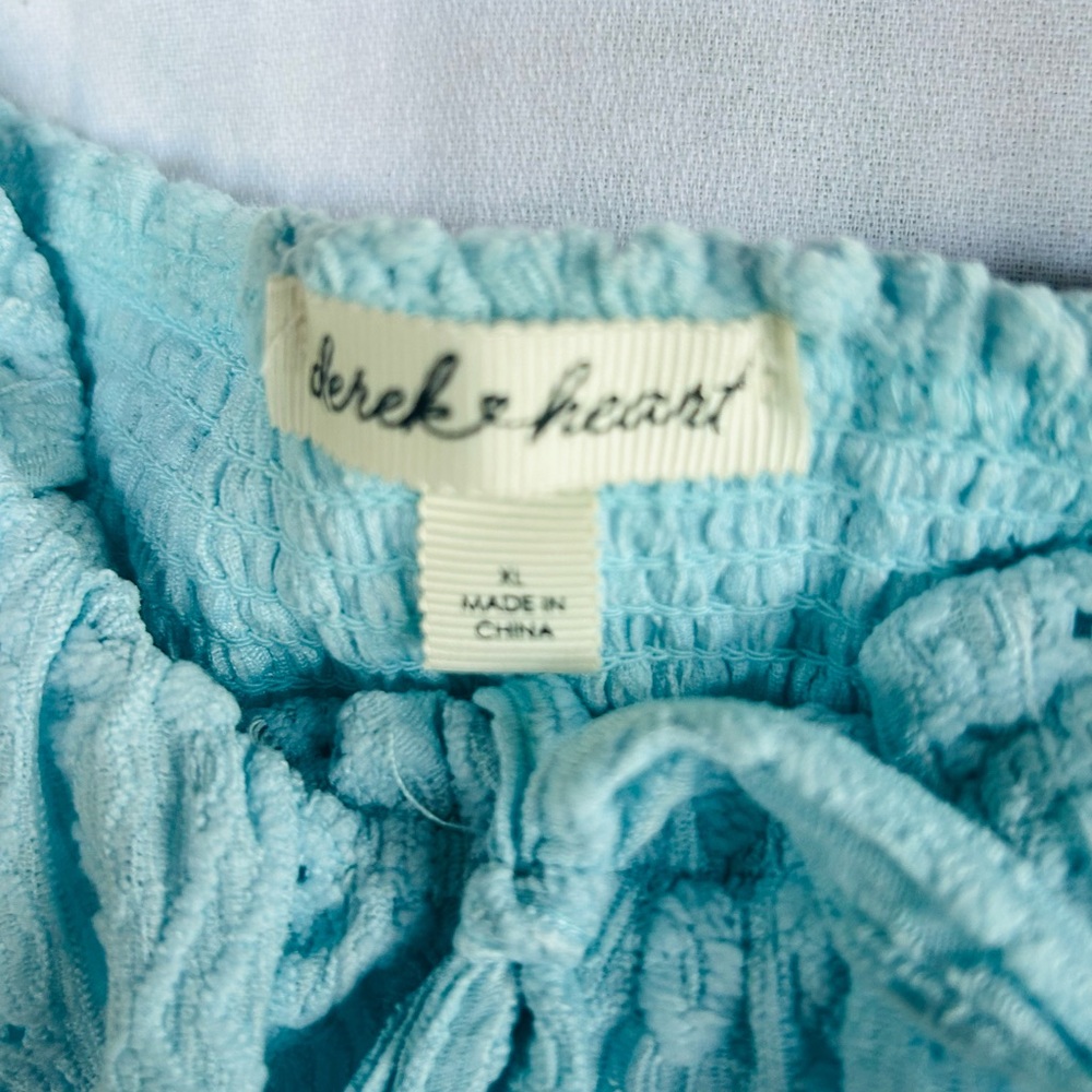 Derek Heart Sky Blue Asymmetrical Dress - Picture 7 of 7